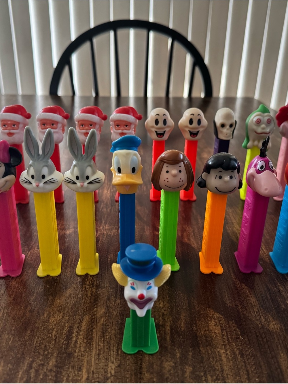 Classic Vintage 21 PEZ Character Candy Dispensers - Assorted Colors